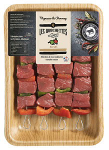 Brochettes Vignasse et Donney nature